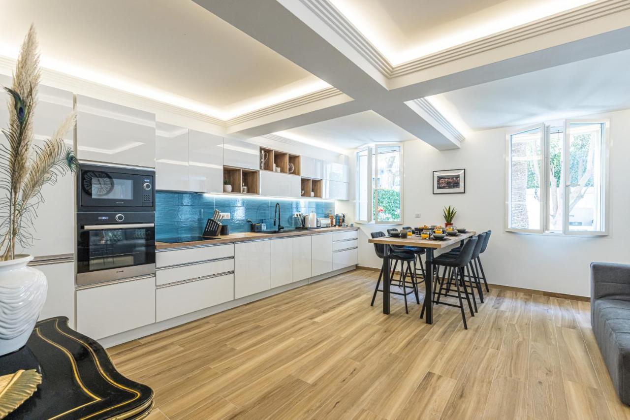 شقة Luxury 3 Bdr Garden & Parking - Angels' Garden نيس المظهر الخارجي الصورة