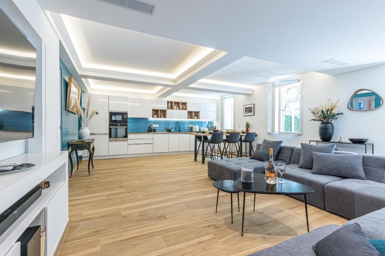 شقة Luxury 3 Bdr Garden & Parking - Angels' Garden نيس المظهر الخارجي الصورة