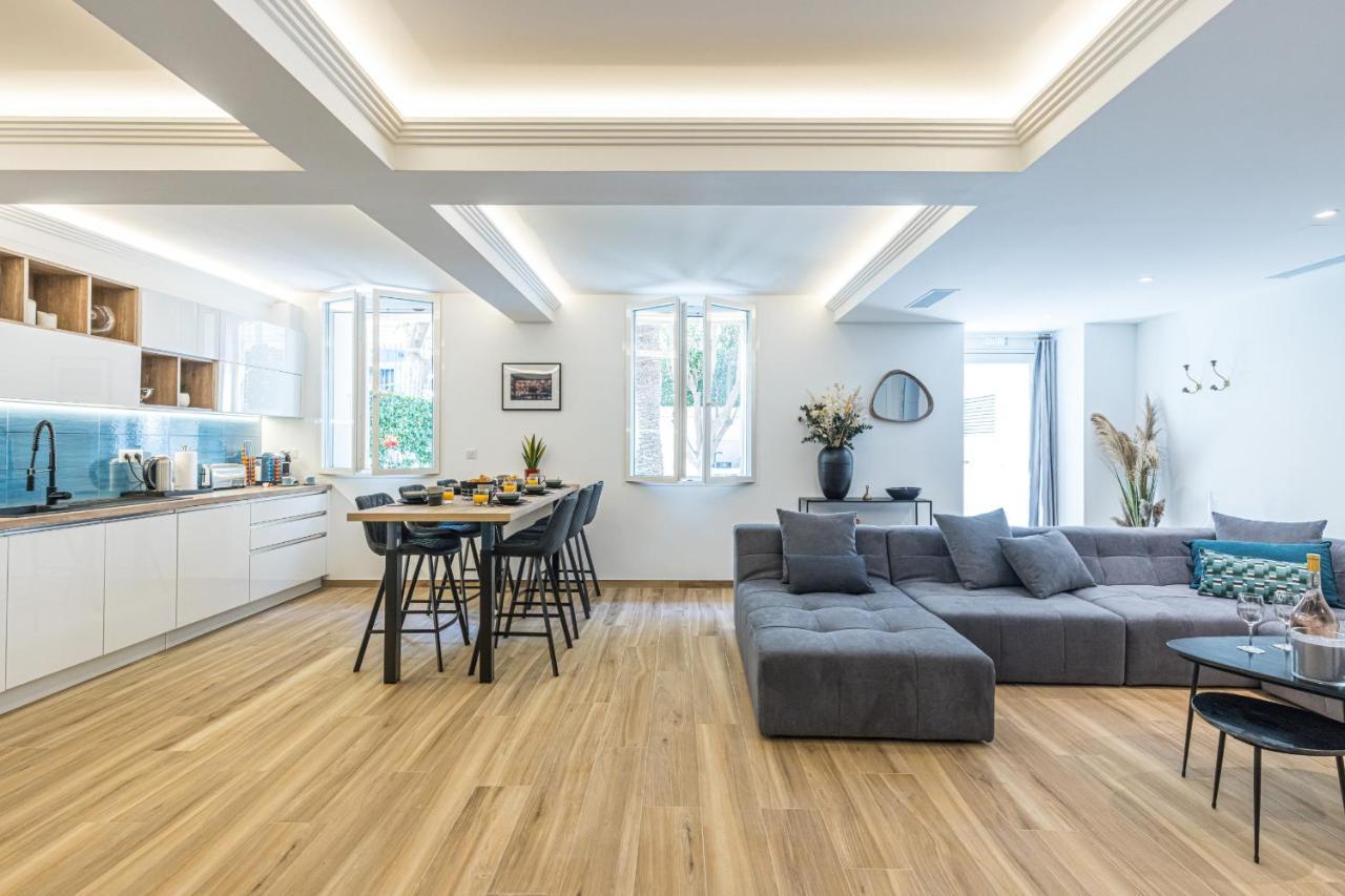 شقة Luxury 3 Bdr Garden & Parking - Angels' Garden نيس المظهر الخارجي الصورة